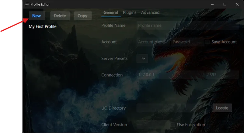 Launcher Profile Setup